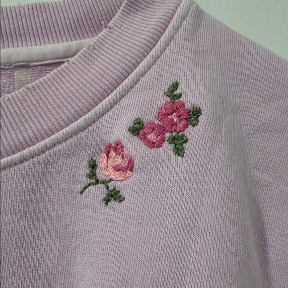 LoveShackFancy Lavender PALO PULLOVER - lavender FLORAL - Picture 2 of 5